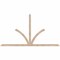Ekena Millwork Richland Smooth Timber Gable Bracket, Douglas Fir, 108"W x 58"H x 3 1/2"D x 3 1/2"F, 13/12 Pitch GBW108X58X0404RIC00SDF - alternate 1